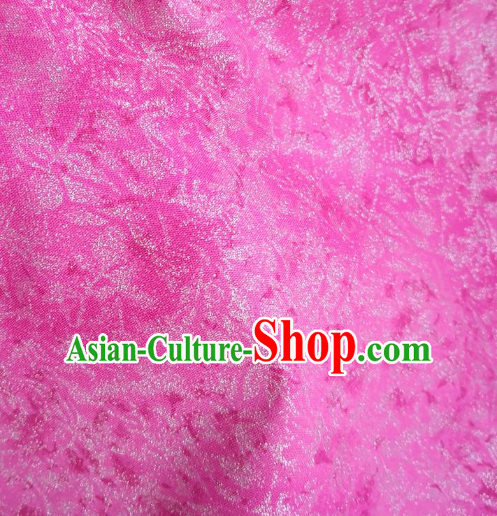 Traditional Chinese Classical Pattern Rosy Brocade Fabric Ancient Hanfu Cheongsam Silk Cloth Traditional Chinese Classical Pattern Rosy Brocade Fabric Ancient Hanfu Cheongsam Silk Cloth