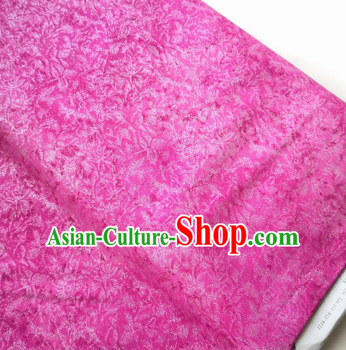 Traditional Chinese Classical Pattern Rosy Brocade Fabric Ancient Hanfu Cheongsam Silk Cloth Traditional Chinese Classical Pattern Rosy Brocade Fabric Ancient Hanfu Cheongsam Silk Cloth