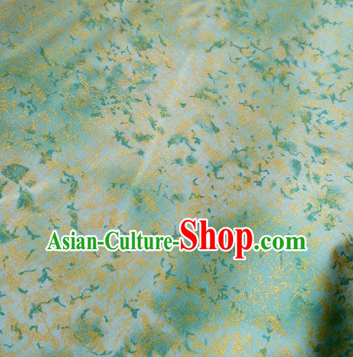 Traditional Chinese Classical Pattern Light Green Brocade Fabric Ancient Hanfu Cheongsam Silk Cloth Traditional Chinese Classical Pattern Light Green Brocade Fabric Ancient Hanfu Cheongsam Silk Cloth