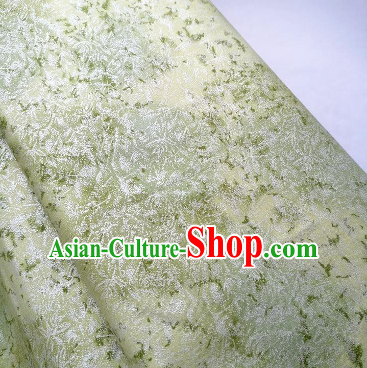 Traditional Chinese Classical Pattern Yellow Brocade Fabric Ancient Hanfu Cheongsam Silk Cloth Traditional Chinese Classical Pattern Yellow Brocade Fabric Ancient Hanfu Cheongsam Silk Cloth