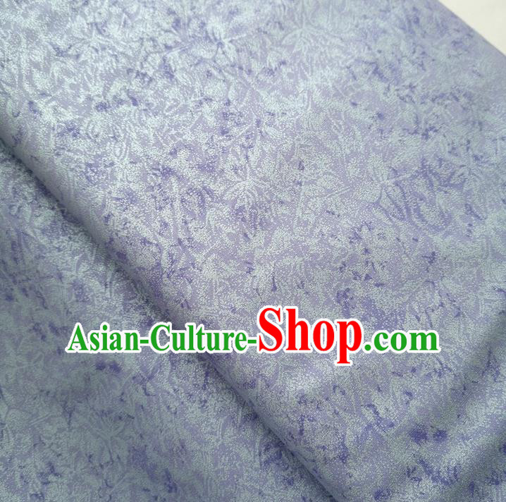 Traditional Chinese Cheongsam Classical Pattern Light Purple Brocade Fabric Ancient Hanfu Silk Cloth Traditional Chinese Cheongsam Classical Pattern Light Purple Brocade Fabric Ancient Hanfu Silk Cloth