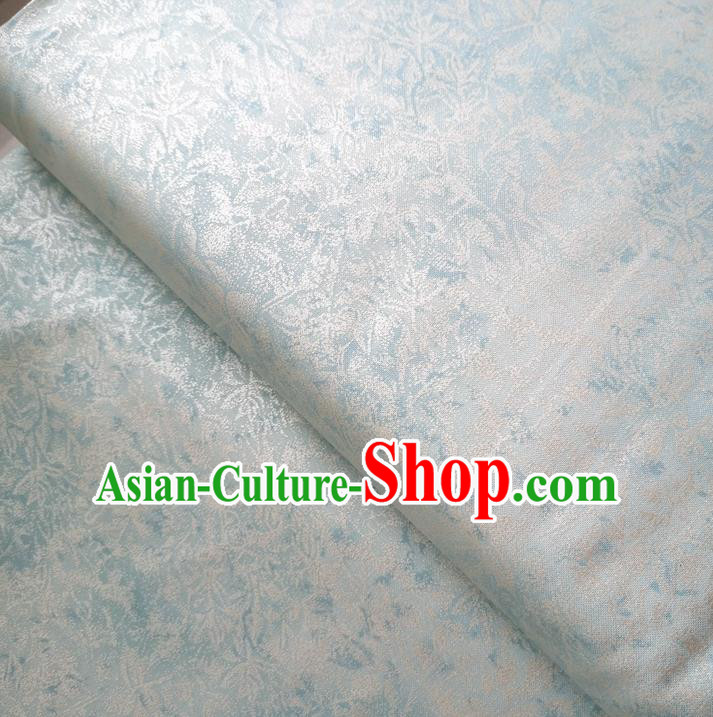 Traditional Chinese Cheongsam Classical Pattern White Brocade Fabric Ancient Hanfu Silk Cloth Traditional Chinese Cheongsam Classical Pattern White Brocade Fabric Ancient Hanfu Silk Cloth