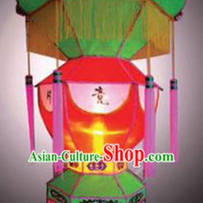 Chinese Traditional Painting Red Palace Lantern New Year Hanging Lamp Lantern Festival Lamp