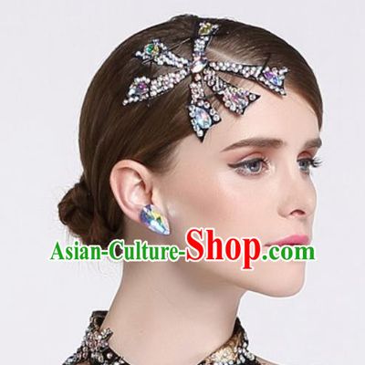 Handmade Latin Dance Competition Hair Stick International Rumba Dance Hair Accessories for Women
