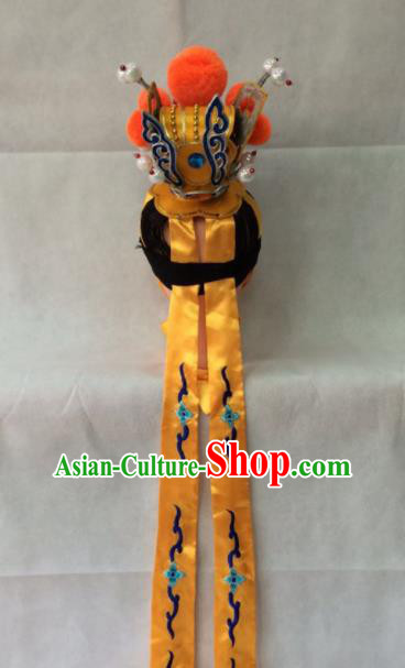Chinese Beijing Opera Niche Hair Crown Traditional Peking Opera Prince Headwear for Men Chinese Beijing Opera Niche Hair Crown Traditional Peking Opera Prince Headwear for Men