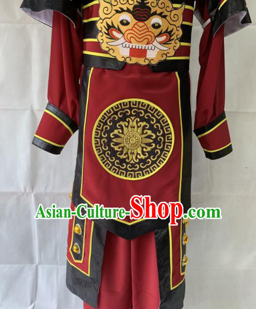 Chinese Beijing Opera Takefu Clothing Traditional Peking Opera Soldier Costume for Men Chinese Beijing Opera Takefu Clothing Traditional Peking Opera Soldier Costume for Men