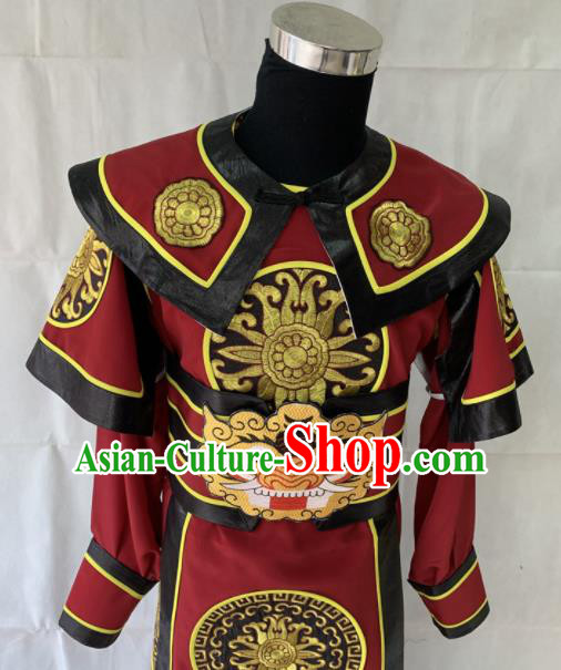 Chinese Beijing Opera Takefu Clothing Traditional Peking Opera Soldier Costume for Men Chinese Beijing Opera Takefu Clothing Traditional Peking Opera Soldier Costume for Men