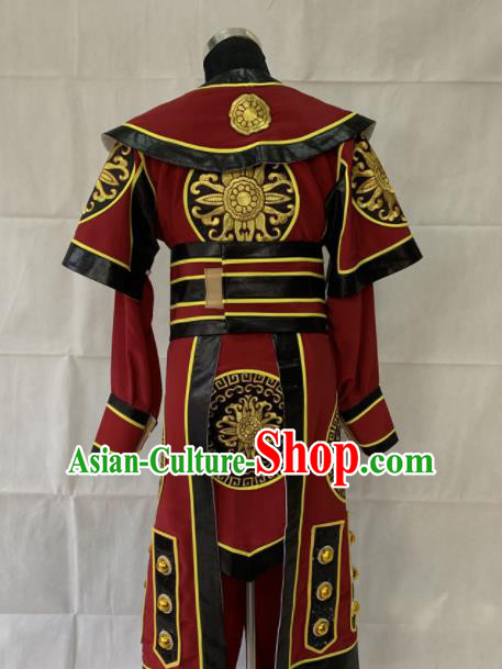 Chinese Beijing Opera Takefu Clothing Traditional Peking Opera Soldier Costume for Men Chinese Beijing Opera Takefu Clothing Traditional Peking Opera Soldier Costume for Men