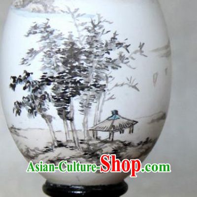 Chinese Wonder Hand Painted Colorful Egg