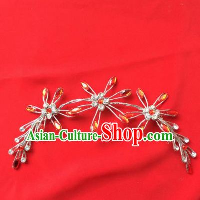 Chinese Beijing Opera Actress Hair Stick Hairpins Traditional Peking Opera Princess Hair Accessories for Women