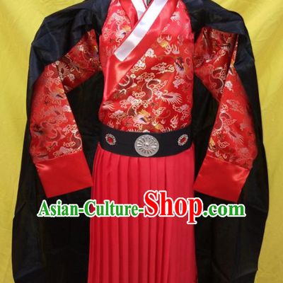 Chinese Ancient Swordsman Clothing Traditional Ming Dynasty Imperial Bodyguard Costume for Men