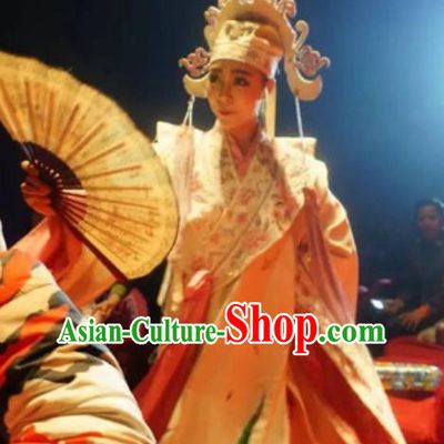 Chinese The Romantic Show of Songcheng Scholar Liang Shanbo Stage Performance Dance Costume for Men