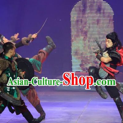 Chinese The Romantic Show of Songcheng General Stage Performance Dance Costume for Men