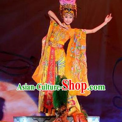 Chinese The Dream of Datang Tang Dynasty Imperial Consort Dance Dress Stage Performance Costume for Women