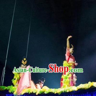 Chinese The Romantic Show of Tanhe Classical Dance Dress Stage Performance Costume for Women