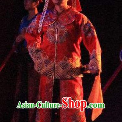 Chinese Back to Song Dynasty Imperial Bodyguard Stage Performance Dance Costume for Men