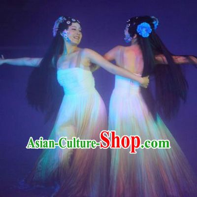 Chinese The Legend of Zhugeliang Dance Dress Stage Performance Costume for Women