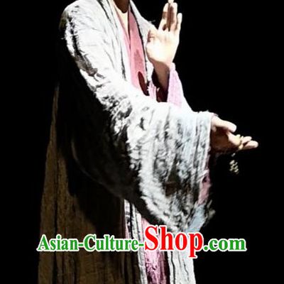 Chinese Encore Dunhuang Tang Dynasty Monk Clothing Stage Performance Dance Costume for Men