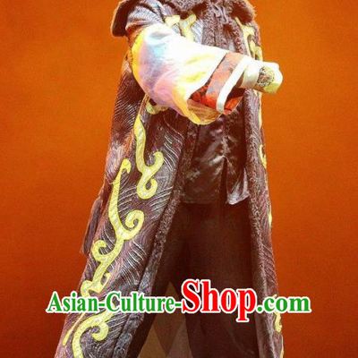 Chinese Picturesque Huizhou Ancient Qing Dynasty Royal Highness Clothing Stage Performance Dance Costume for Men