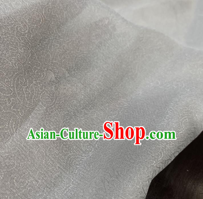 Chinese Classical Pattern White Silk Fabric Traditional Ancient Hanfu Dress Brocade Cloth Chinese Classical Pattern White Silk Fabric Traditional Ancient Hanfu Dress Brocade Cloth