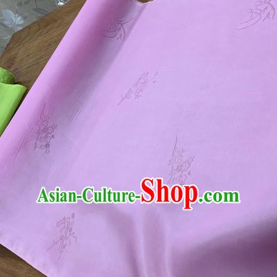 Chinese Classical Pattern Pink Silk Fabric Traditional Ancient Hanfu Dress Brocade Cloth
