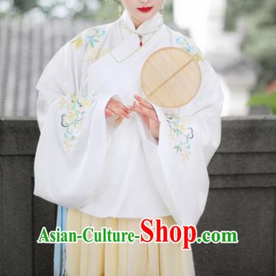 Traditional Chinese Ming Dynasty Court Princess Embroidered Hanfu Dress Ancient Nobility Lady Replica Costume for Women