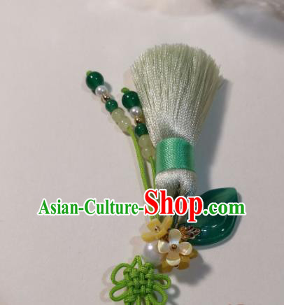Traditional Chinese Classical Brooch Pendant Hanfu Tassel Breastpin Accessories for Women Traditional Chinese Classical Brooch Pendant Hanfu Tassel Breastpin Accessories for Women