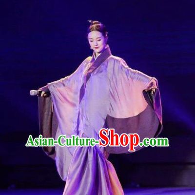 The Book of Songs Mu Gua Traditional Chinese Classical Dance Dress Stage Show Costume for Women