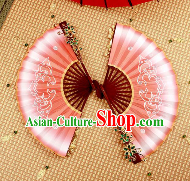 Traditional Chinese Cosplay Swordsman Folding Fans Ancient Classical Fans for Women Traditional Chinese Cosplay Swordsman Folding Fans Ancient Classical Fans for Women