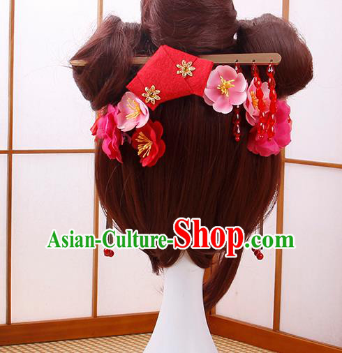 Traditional Japanese Cosplay Geisha Wigs and Hair Accessories for Women Traditional Japanese Cosplay Geisha Wigs and Hair Accessories for Women