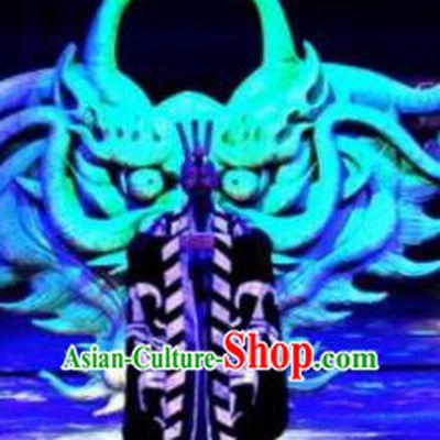 Chinese Drama Dragon Boat Festival Taoist Priest Clothing Stage Performance Dance Costume for Men