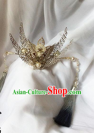Traditional Chinese Hanfu Hair Crown Ancient Swordsman Hair Accessories for Men Traditional Chinese Hanfu Hair Crown Ancient Swordsman Hair Accessories for Men