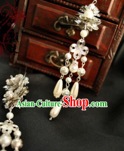 Traditional Chinese Classical Tassel Hairpins Ancient Princess Hanfu Hair Accessories for Women Traditional Chinese Classical Tassel Hairpins Ancient Princess Hanfu Hair Accessories for Women