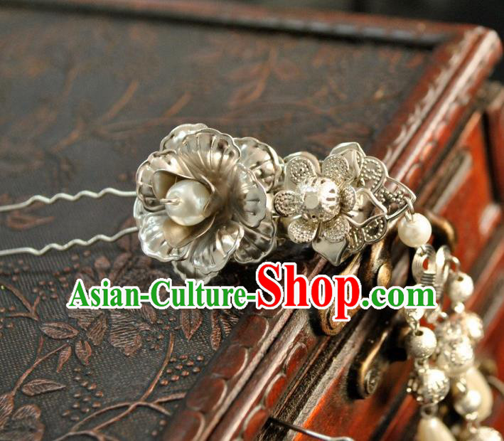 Traditional Chinese Classical Tassel Hairpins Ancient Princess Hanfu Hair Accessories for Women Traditional Chinese Classical Tassel Hairpins Ancient Princess Hanfu Hair Accessories for Women