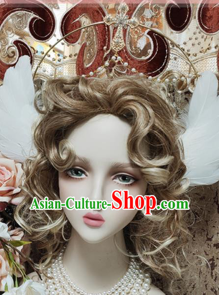 Top Grade Baroque Royal Crown Handmade Crystal Hair Accessories for Women Top Grade Baroque Royal Crown Handmade Crystal Hair Accessories for Women