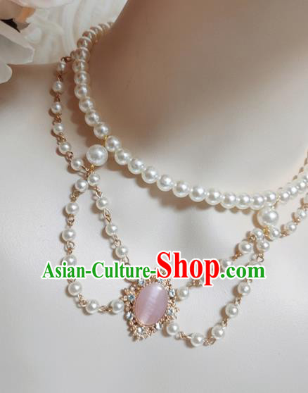 Top Grade Gothic Rose Chalcedony Necklace Handmade Necklet Accessories for Women Top Grade Gothic Rose Chalcedony Necklace Handmade Necklet Accessories for Women
