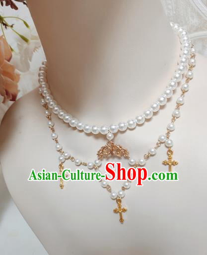 Top Grade Gothic Beads Necklace Handmade Necklet Accessories for Women Top Grade Gothic Beads Necklace Handmade Necklet Accessories for Women