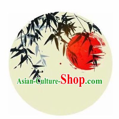 Chinese Handmade Printing Bamboo Oil Paper Umbrella Traditional Umbrellas