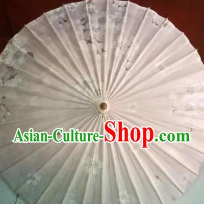 Japanese Handmade Printing Cherry Blossom Oil Paper Umbrella Traditional Dance Umbrellas