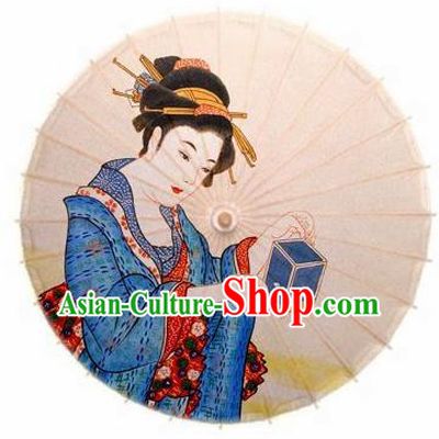 Japanese Handmade Printing Oil Paper Umbrella Traditional Dance Umbrellas