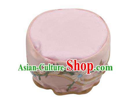 Traditional Chinese Ancient Termofor Cover Embroidered Pink Brocade Bag Traditional Chinese Ancient Termofor Cover Embroidered Pink Brocade Bag