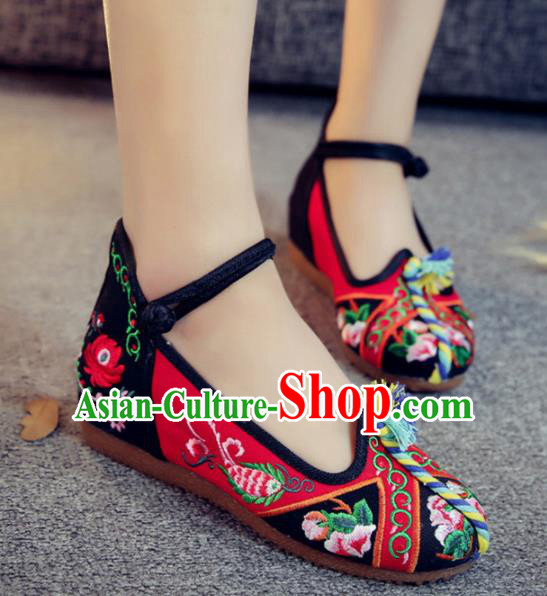 Traditional Chinese National Shoes Embroidered Shoes Hanfu Shoes for Women Traditional Chinese National Shoes Embroidered Shoes Hanfu Shoes for Women