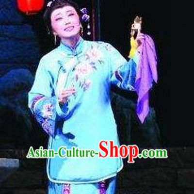 Chinese Moon Shines On Sugarbush Ferry Classical Dance Dress Stage Performance Dance Costume and Headpiece for Women