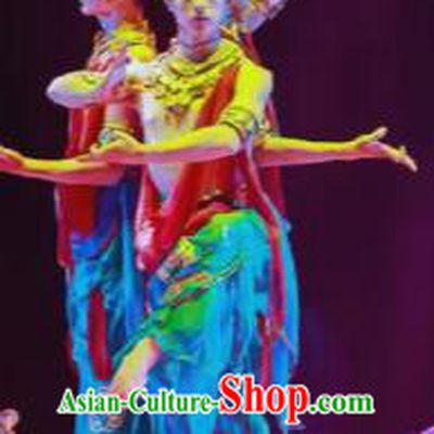 Dance Between Heaven and Earth Chinese Classical Dance Clothing Stage Performance Dance Costume for Men