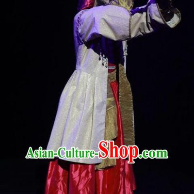 Meet Millennium Chinese Ancient Khitans Dance Clothing Stage Performance Dance Costume for Men