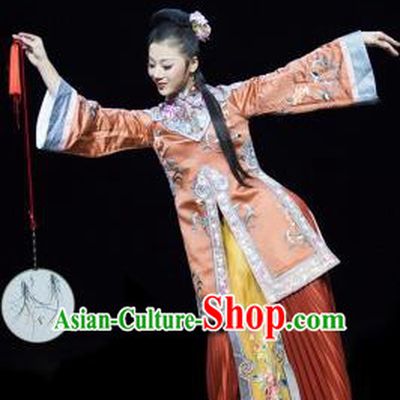 The Greatest Spirit Chinese Peking Opera Dress Stage Performance Dance Costume and Headpiece for Women
