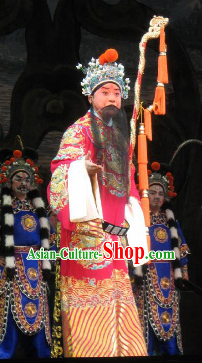 Su Wu In Desert Chinese Beijing Opera Envoy Red Clothing Stage Performance Dance Costume and Headpiece for Men Su Wu In Desert Chinese Beijing Opera Envoy Red Clothing Stage Performance Dance Costume and Headpiece for Men
