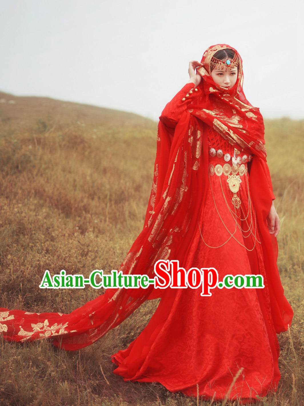 Ancient China Tang Dynasty Empress Clothing Wigs Hair Jewelries Complete Set Ancient China Tang Dynasty Empress Clothing Wigs Hair Jewelries Complete Set