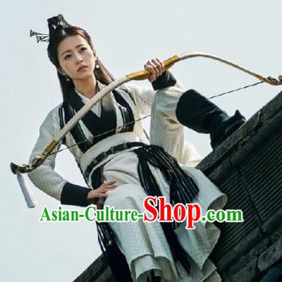 Ancient Chinese Song Dynasty Royal Infanta Dress Drama Young Blood Female Swordsman Zhao Jian Costumes for Women
