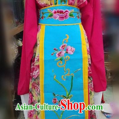 Chinese Traditional Beijing Opera Young Lady Dress Peking Opera Actress Water Sleeve Costume for Adults